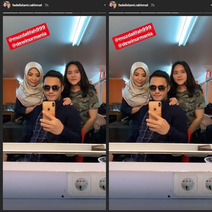 Fadel Islami tampil kompak dengan putri sulung Muzdalifah