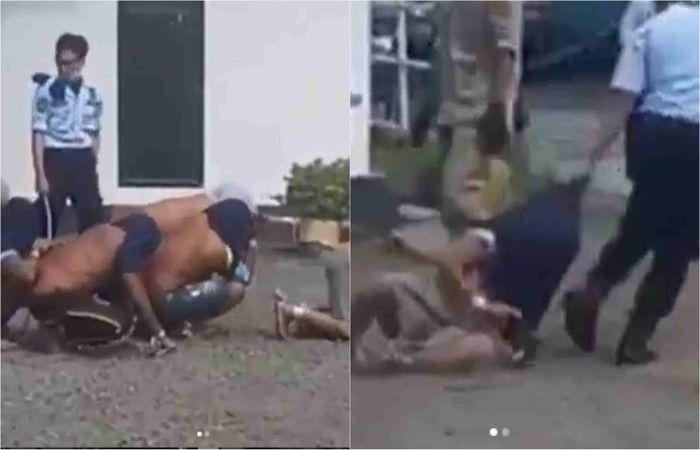 Video narapidana diseret saat proses pemindahan di Nusakambangan.