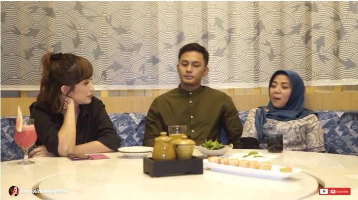 Muzdalifah dan Fadel Islami ngobrol bareng Ussy Pratama