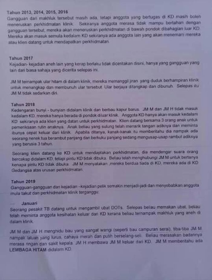 12 Tahun Diserang Makhluk Gaib Puskesmas Ini Akhirnya Menyerah