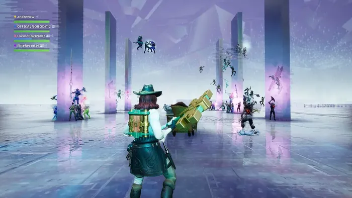 In this new dimension you must collect 6 items in order to return to the main map map