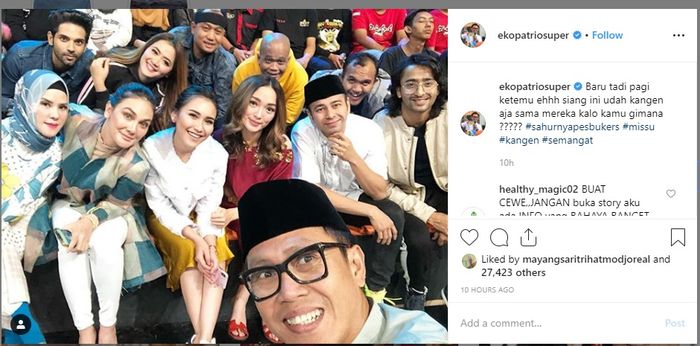 Unggahan Eko Patrio
