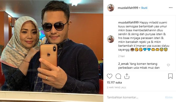 Ucapan Muzdalifah untuk Fadel Islami