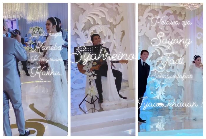 Syahrini sebut Reino Barack kaku kaya kanebo kering