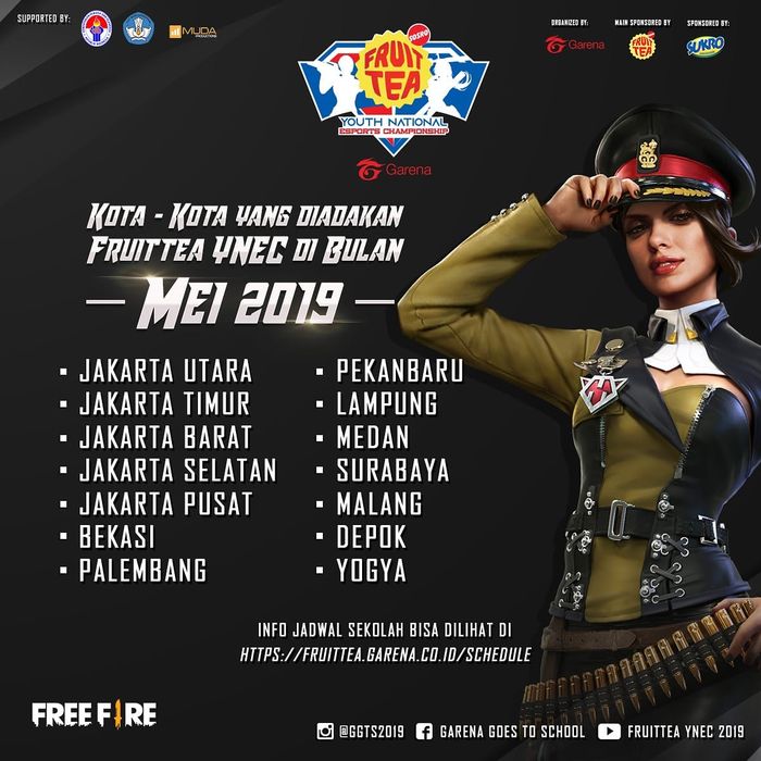 Ini Dia Jadwal Fruit Tea Youth National Esports Championship