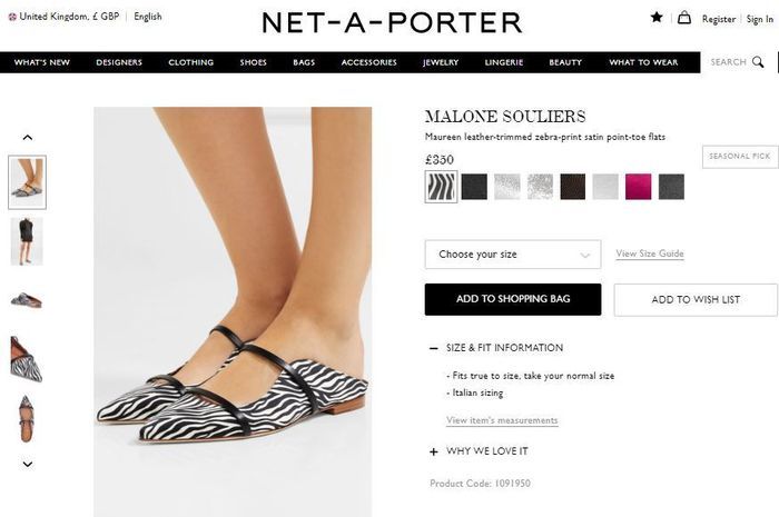 Detil sandal teplek mewah yang dikenakan Mayangsari saat berbelanja sayur.