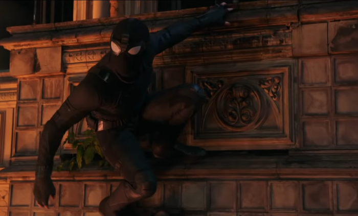 Spider-Man dengan kostum Stealth