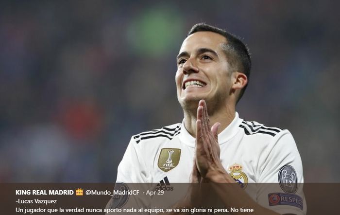 Penyerang Real Madrid, Lucas Vazquez