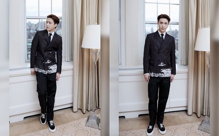 Lay EXO di Met Gala