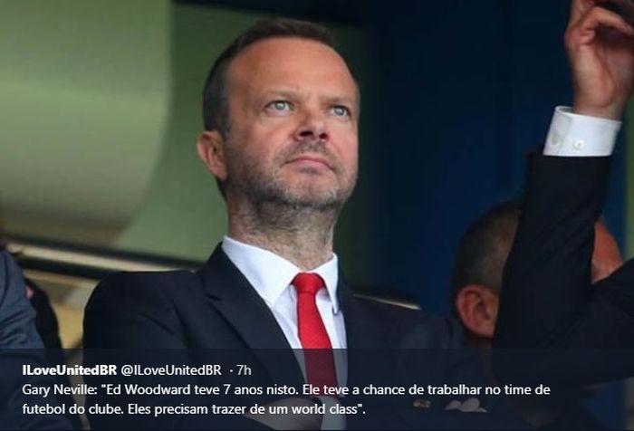 Wakil Ketua Manchester United, Ed Woodward