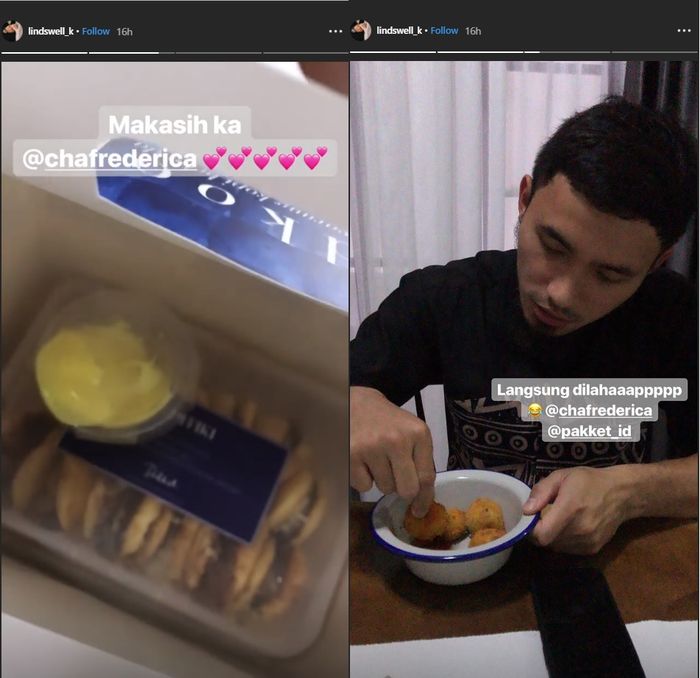 Menu buka puasa Lindswell Kwok dan Hulaefi