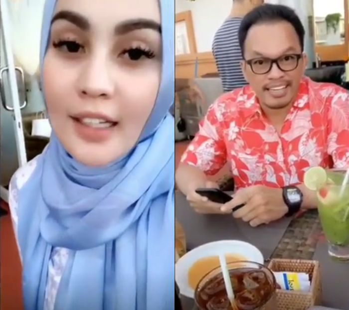 Mantan Suami Terciduk Makan di Warung Bersama <a href='https://pontianak.tribunnews.com/tag/jennifer-dunn' title='Jennifer Dunn'>Jennifer Dunn</a>, <a href='https://pontianak.tribunnews.com/tag/sarita' title='Sarita'>Sarita</a> Mukti Pamer Bayar Taksi 3,5 Juta & Liburan Mewah