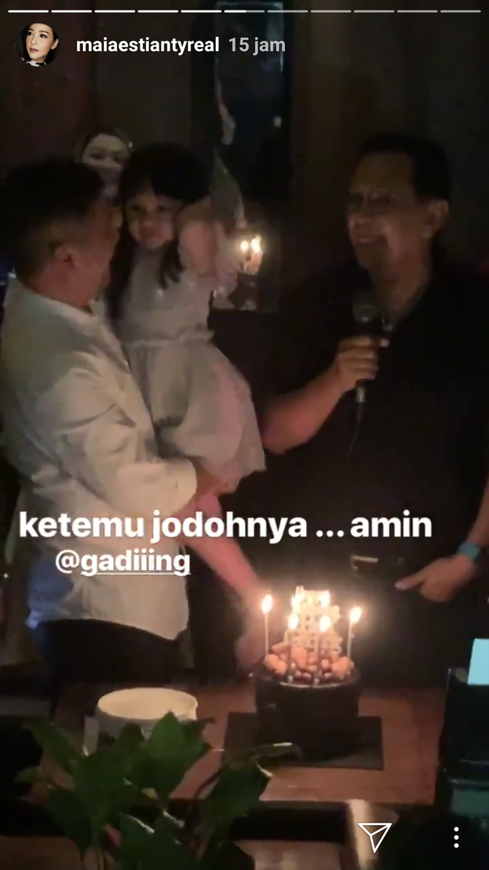 Gading Marten di doakan segera bertemu jodoh, Gempi tiba-tiba tutup kuping.