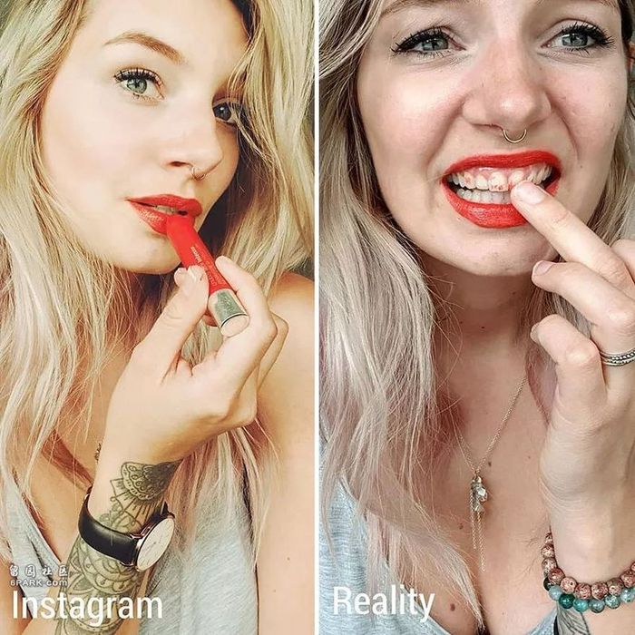 Expectation VS Reality di Instagram
