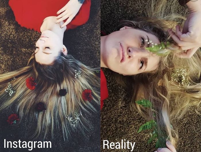 Expectation VS Reality di Instagram