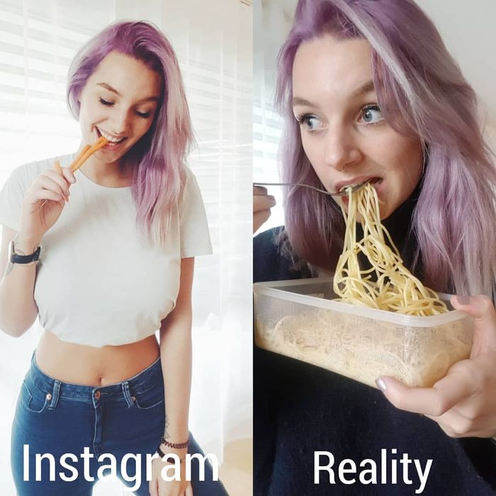Expectation VS Reality di Instagram