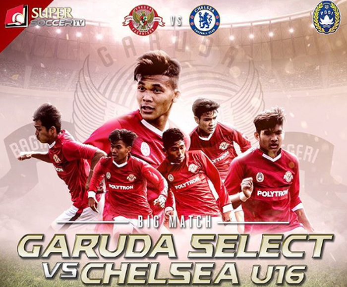 Garuda Select Vs Chelsea U-16