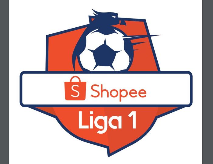 Logo Liga 1 2019 dengan sponsor baru.