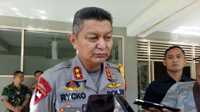 Kapolda Jawa Tengah, Irjen Pol Rycko Amelza Dahniel saat wawancara di Rumah Sakit Dr Oen Solo Baru, Grogol, Sukoharjo, Kamis (9/5/2019).