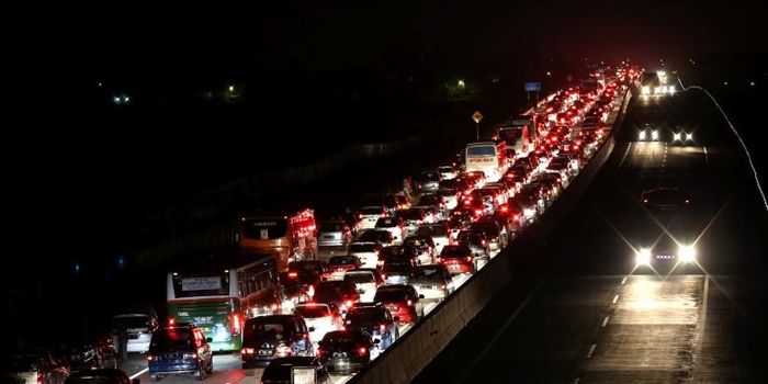 Kemacetan pada arus mudik tahun lalu