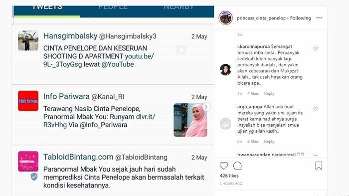 Akhir Hayatnya Diramal Mbak You, Cinta Penelope: Saya Nggak Pernah Sendiri, Saya Punya Allah!
