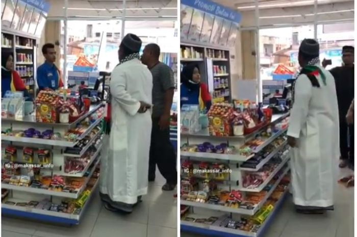 Viral, Sebuah Minimarket Diamuk Gara-gara Beri Sedekah Seribu rupiah