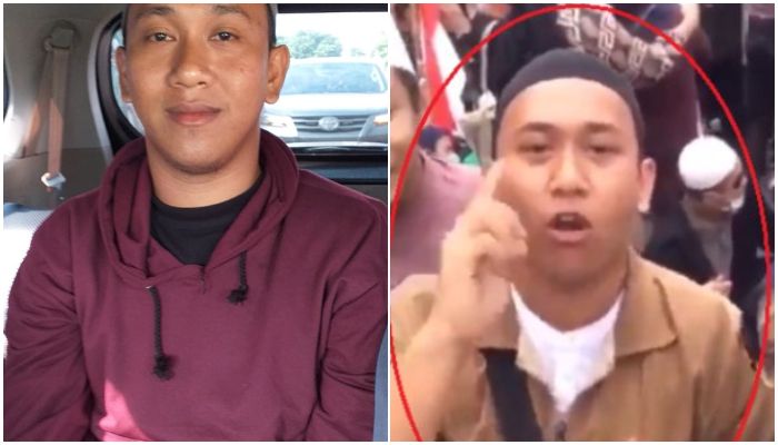 Pemuda yang ancam akan penggal leher jokowi berhasil diciduk Polisi.