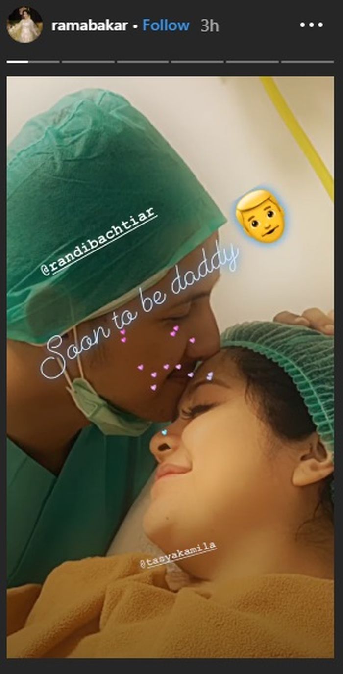 Detik-detik jelang kelahiran anak pertama Tasya Kamila dan Randi Bachtiar