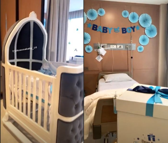 Tasya Kamila melahirkan, kamarnya dihiasi pernak-pernik bernuansa biru