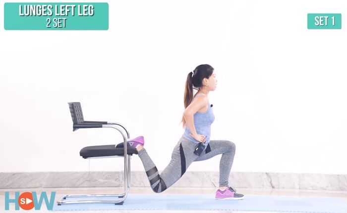 Lunges Left Leg