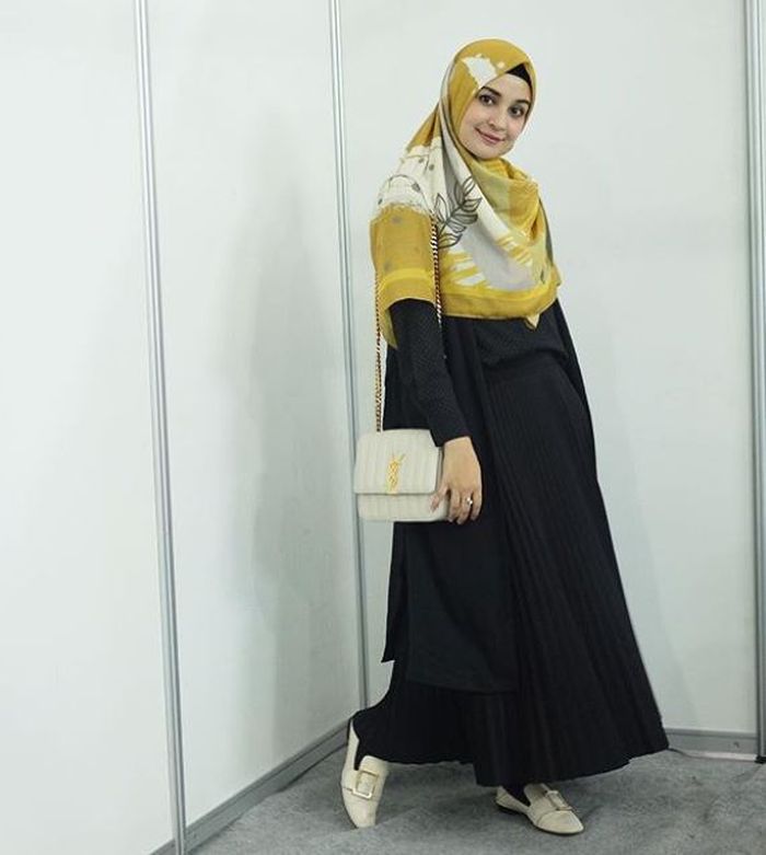 Gaya Hijab Ramadan yang Cocok Dipakai untuk Pengajian hingga Buka Puasa Bersama | Instagram @shireensungkar