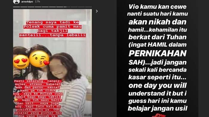 Instastory Chef Arnold