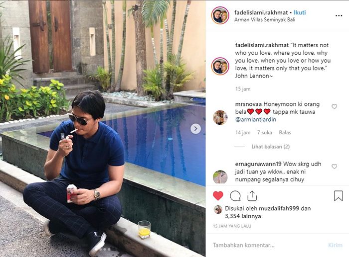 Penampilan baru Fadel Islami
