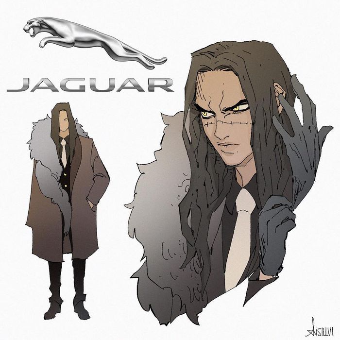 Brand jadi karakter anime