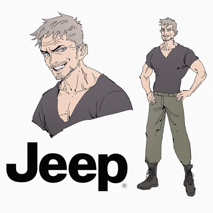 Brand jadi karakter anime