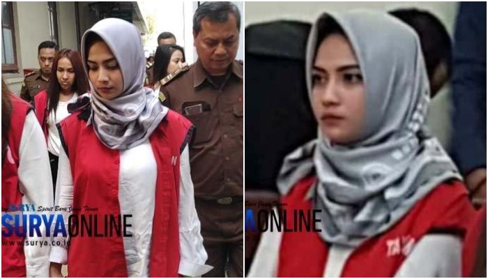 Penampilan baru Vanessa Angel berhijab