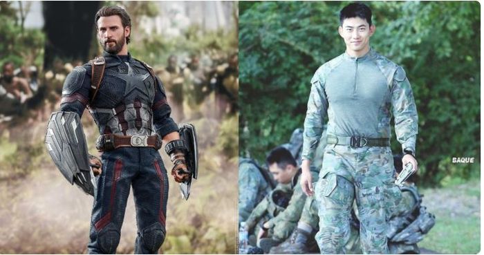 Taecyeon 2PM dan Captain America
