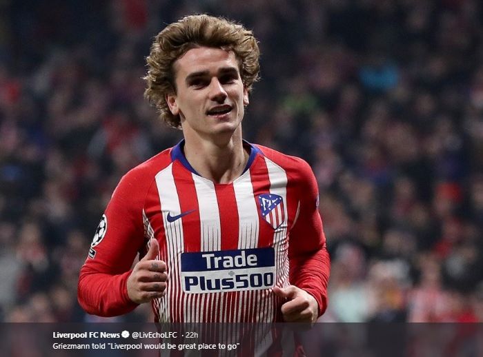 Penyerang Atletico Madrid, Antoine Griezmann