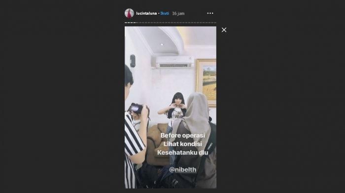 Lucinta Luna mengaku akan segera cek kondisi kesehatan sebelum operasi area alat vital.
