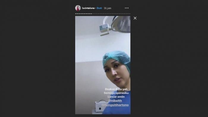 Lucinta Luna beberapa saat lagi akan operasi di area alat vital.