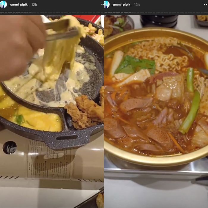 Menu buka puasa Umi Pipik dan Mulan Jameela
