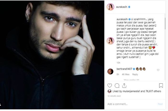 Unggahan Instagram <a href='https://bangka.tribunnews.com/tag/aura-kasih' title='Aura Kasih'>Aura Kasih</a>