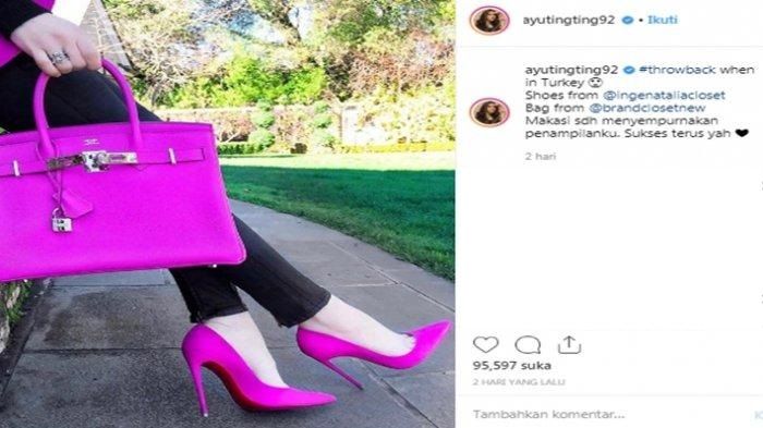 Pamer Sepatu dan Tas Mewah Saat di Turki, Ayu Ting Ting Malah Dilabrak Selebgram Internasional karena Pakai Fotonya Tanpa Izin