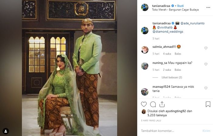 Tania Nadira Prewedding