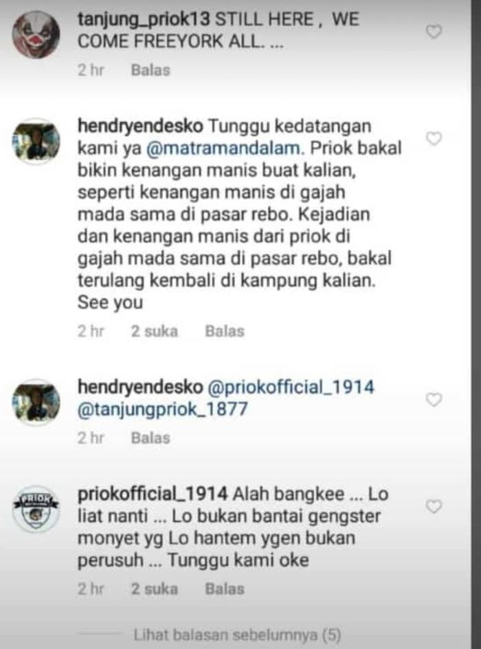 Ancaman gengster Tanjung Priok