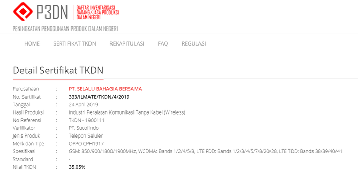 Segera Dijual di Indonesia, Oppo Reno Lolos TKDN 