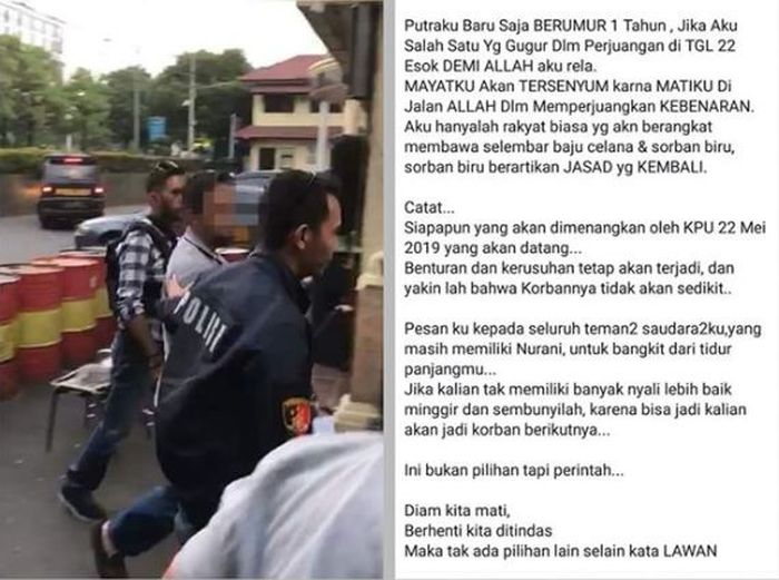 Pilot IR ditangkap polisi