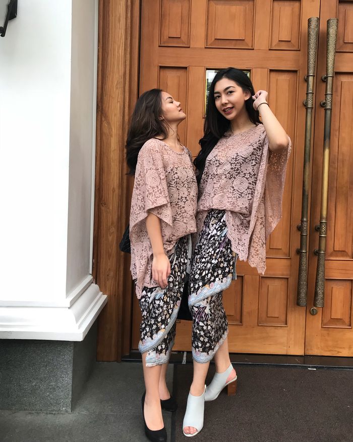 5 Gaya Kondangan Putri Sulung Sarita Abdul Mukti, Shania Salsabila