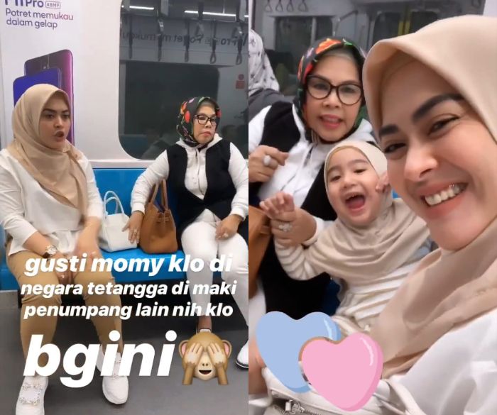 Ibu Syahrini dan Aisyahrani