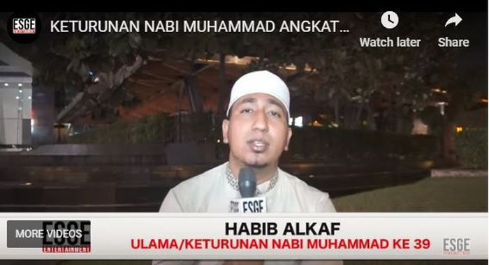 Ulama keturunan Nabi Muhammad SAW  angkat bicara soal keaslian sehelai rambut Nabi Muhammad SAW 